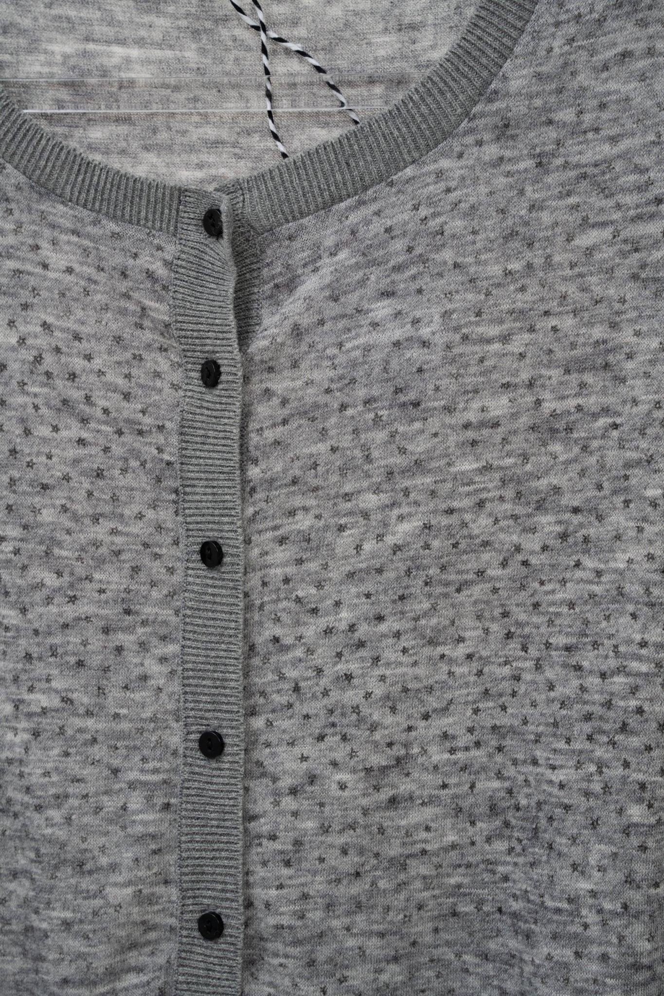 Grey Cardigan with buttons and pockets, size S