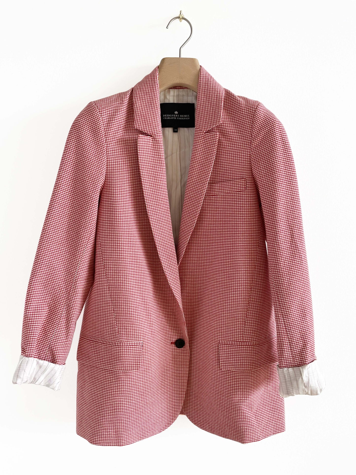 Caro Red Blazer, Size XS